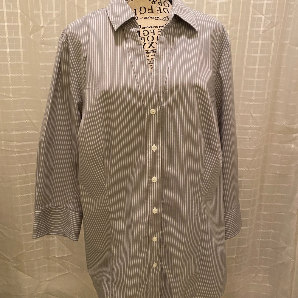Worthington womens button up top, 1X